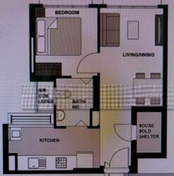 Blk 327C Punggol Vue (Punggol), HDB 2 Rooms #566995001